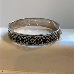 Coach signature bracelet
